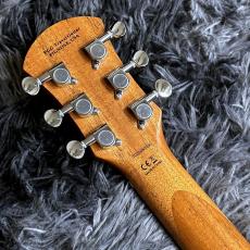 Pignose PGG-200V STBR (Stained Brown) 【特価】【Vシェイプ!】 【アンプ内蔵ミニギター】 【マホボディ】_7