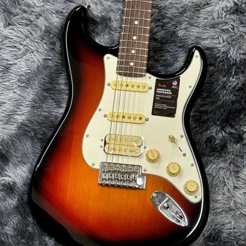 Fender American Performer Stratocaster HSS 3-Color Sunburst / Rosewood【生産完了モデル】