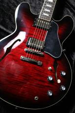 Gibson 【セカンド品】ES-335 Figured -Blood Moon Burst-【3.63kg】【漆黒指板】_5