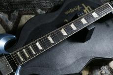 Gibson Les Paul SG Standard Blue 2011 w/ Monty's Guitars PAF Pickups Raw Nickel Set_4