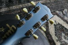 Gibson Les Paul SG Standard Blue 2011 w/ Monty's Guitars PAF Pickups Raw Nickel Set_7