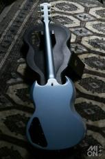 Gibson Les Paul SG Standard Blue 2011 w/ Monty's Guitars PAF Pickups Raw Nickel Set_9