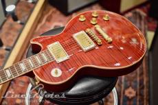 Gibson 2012 Les Paul Standard Figured Top (Wine Red)_4