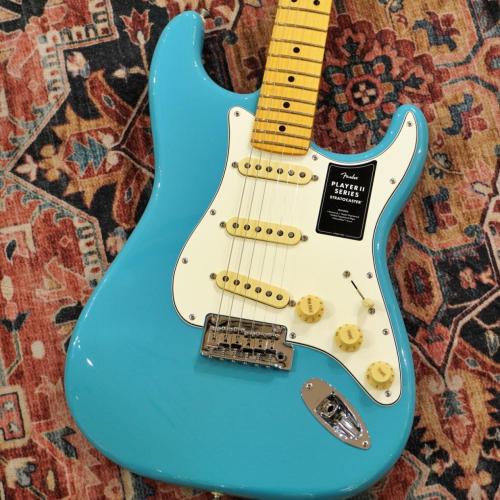 Fender Player II Stratocaster, Maple Fingerboard / Aquatone Blue 【特価】