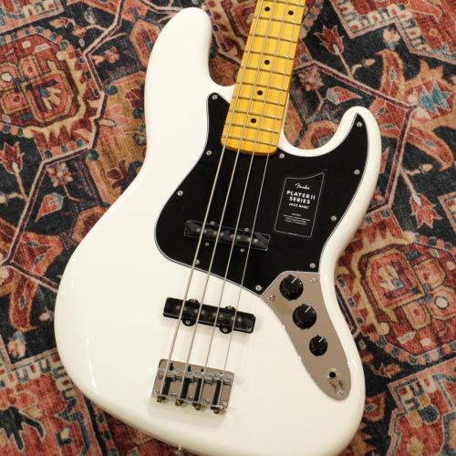 Fender Player II Jazz Bass Maple Fingerboard / Polar White 【特価】