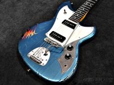 Novo Guitars 2025 LIMITED SERUS J Finish Over Finish -Lake Placid Blue over '64 3 Tone Burst-_11