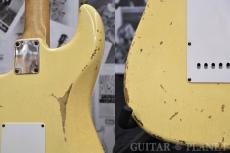 Fender Custom Shop MBS 1966 Stratocaster Relic -Vintage White- by Todd Krause 2012USED!!_9