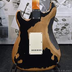 Fender Custom Shop MBS 1963 Stratocaster Super Heavy Relic -Black- by David Brown_3
