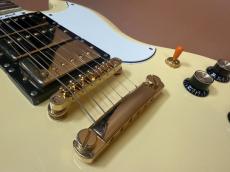 Epiphone G-400 Les Paul (SG) Custom Vintage White / Mahogany Body and Mahogany Set-Neck・Original Grover Peg and Gold Parts・Original Pickup X 3・Vintage White Color【With Original Soft Case 】2004年代製_5