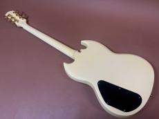 Epiphone G-400 Les Paul (SG) Custom Vintage White / Mahogany Body and Mahogany Set-Neck・Original Grover Peg and Gold Parts・Original Pickup X 3・Vintage White Color【With Original Soft Case 】2004年代製_6