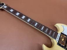 Epiphone G-400 Les Paul (SG) Custom Vintage White / Mahogany Body and Mahogany Set-Neck・Original Grover Peg and Gold Parts・Original Pickup X 3・Vintage White Color【With Original Soft Case 】2004年代製_9