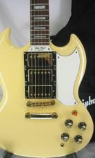 Epiphone G-400 Les Paul (SG) Custom Vintage White / Mahogany Body and Mahogany Set-Neck・Original Grover Peg and Gold Parts・Original Pickup X 3・Vintage White Color【With Original Soft Case 】2004年代製_16