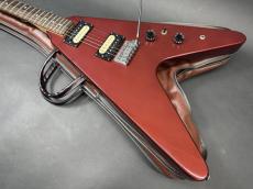 Tokai FVD-50 / Flying V・Sen or Alder Body・Original Peg・Maple Neck・Rosewood Fingerboard・PI-11BZ Original Pickup・SS-CII Tremolo Arm・Super bolt-on neck・Metallic Red Color【With Original Soft Case】1983年製_2