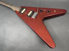 Tokai FVD-50 / Flying V・Sen or Alder Body・Original Peg・Maple Neck・Rosewood Fingerboard・PI-11BZ Original Pickup・SS-CII Tremolo Arm・Super bolt-on neck・Metallic Red Color【With Original Soft Case】1983年製_3