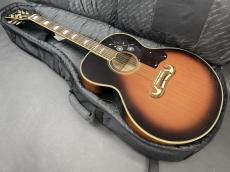 Epiphone by Gibson EJ-200VS / Grover U.S.A 102G Peg・Solid Spruce Top・Maple Side and Back・Crown Inlay・Rosewood Fingerboard and Mustache Bridge・Maple Neck・Tortoise Color  guard【With Riter Case】2004年製
