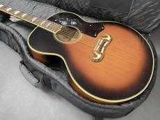 Epiphone by Gibson EJ-200VS / Grover U.S.A 102G Peg・Solid Spruce Top・Maple Side and Back・Crown Inlay・Rosewood Fingerboard and Mustache Bridge・Maple Neck・Tortoise Color  guard【With Riter Case】2004年製_2