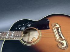 Epiphone by Gibson EJ-200VS / Grover U.S.A 102G Peg・Solid Spruce Top・Maple Side and Back・Crown Inlay・Rosewood Fingerboard and Mustache Bridge・Maple Neck・Tortoise Color  guard【With Riter Case】2004年製_12