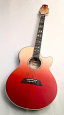 Takamine 【決算&月末セール!】CUSTOM TSP138C Red Flame Gradation【極杢AAAメイプル】【カタログ外 特注カラー】【現地選定材】_2