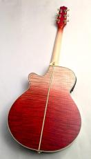 Takamine 【決算&月末セール!】CUSTOM TSP138C Red Flame Gradation【極杢AAAメイプル】【カタログ外 特注カラー】【現地選定材】_9