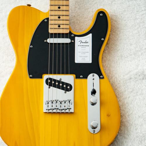 Fender Standard Telecaster Black Pickguard Butterscotch Blonde 【初心者・入門者オススメ】【ISFL26000695】