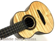 Akira Niihori Ukulele [Lizard] グランドコンサート サイドホール #05035 カーリーメイプル/インディアンローズウッド(裏1P)_6