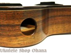 Akira Niihori Ukulele [Cobra] グランドコンサート サイドホール カッタウェイ #02042 イングルマンスプルース/ハワイアンコア_11