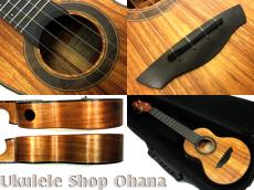 Akira Niihori Ukulele [Daizu] スモールコンサート サイドホール #06007 ハワイアンコア_4