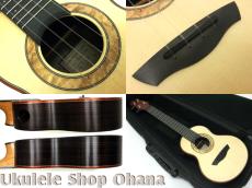 Akira Niihori Ukulele [Daizu] スモールコンサート サイドホール #06008 ジャーマンスプルース/インディアンローズウッド(裏1P)_4