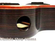 Akira Niihori Ukulele [Daizu] スモールコンサート サイドホール #06008 ジャーマンスプルース/インディアンローズウッド(裏1P)_11