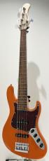 Sadowsky MetroExpress 22-Fret Will Lee Artist Line Bass 5-String Japan Limited Color Candy Apple Orange_2