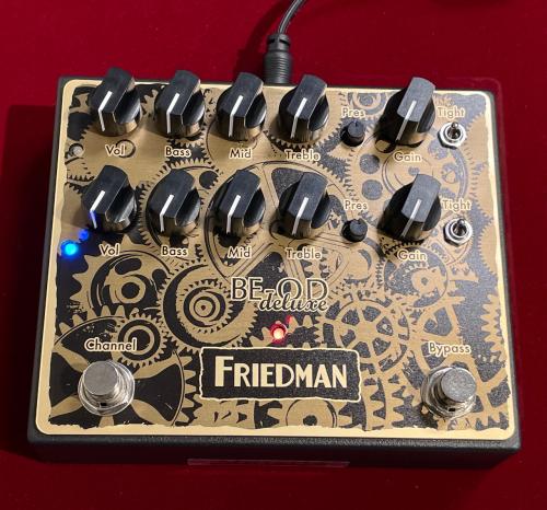 Friedman BE-OD DELUXE "CLOCKWORKS EDITION" 【2系統の異なるBE-ODを搭載】