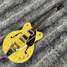 Gretsch G2604T Streamliner Rally II Center Block with Bigsby Two-Tone Bamboo Yellow/Copper Metallic_2