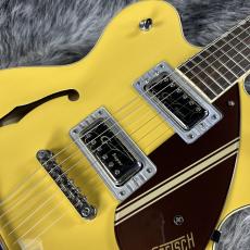 Gretsch G2604T Streamliner Rally II Center Block with Bigsby Two-Tone Bamboo Yellow/Copper Metallic_3