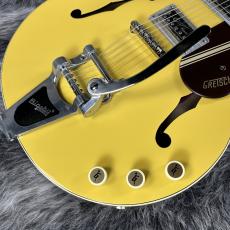 Gretsch G2604T Streamliner Rally II Center Block with Bigsby Two-Tone Bamboo Yellow/Copper Metallic_4