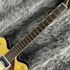 Gretsch G2604T Streamliner Rally II Center Block with Bigsby Two-Tone Bamboo Yellow/Copper Metallic_5