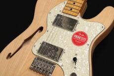 Squier Classic Vibe '70s Telecaster® Thinline Natural 【ネック薄っすらバーズアイ】_3