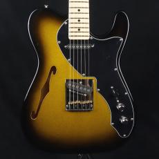 G&L Limited Run Fullerton Deluxe ASAT Classic Thinline 2-Tone Goldburst