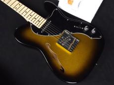G&L Limited Run Fullerton Deluxe ASAT Classic Thinline 2-Tone Goldburst_3