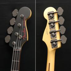 Fender Made in Japan Limited Hybrid II Jazz Bass, Noir, Rosewood Fingerboard, Black_6