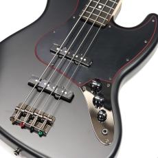 Fender Made in Japan Limited Hybrid II Jazz Bass, Noir, Rosewood Fingerboard, Black_8