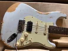 Fender Custom Shop  '62 Stratocaster S-S-H / Heavy Relic / Sonic Blue