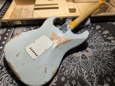 Fender Custom Shop  '62 Stratocaster S-S-H / Heavy Relic / Sonic Blue_6