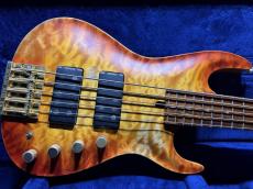 Pensa  Custom Curve Top / 5-Strings BASS / Built by Mas Hino 