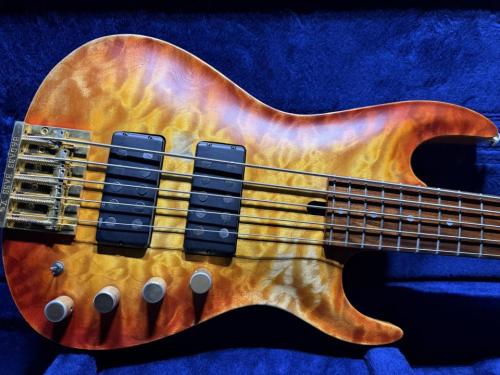 Pensa  Custom Curve Top / 5-Strings BASS / Built by Mas Hino 