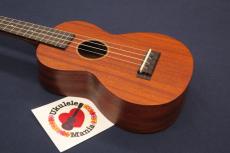 Mahalo Nato Wood Concert Brown Slotted Head_8