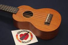 Mahalo Nato Wood Soprano Brown with Gear Tuners 
