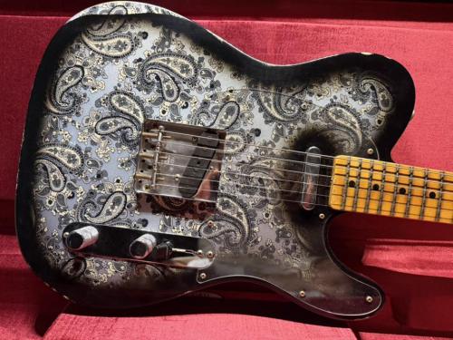 Fender Custom Shop  '68 Telecaster Limited / Black Paisley / Relic