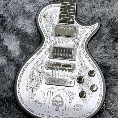 ZEMAITIS MFG-AC-24 Aces & Eights Black -Metal Front-【日本製】
