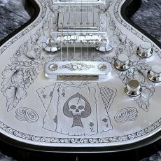 ZEMAITIS MFG-AC-24 Aces & Eights Black -Metal Front-【日本製】_3