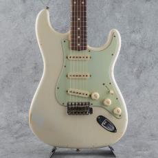 Fender Custom Shop 1961 Stratocaster Relic Aged Olympic White 2016